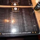 Legfelsőbb Beeróság Budapest - Étlap/itallap