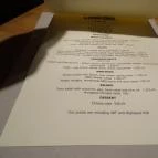 Liebling Budapest - Étlap/itallap