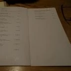 Liebling Budapest - Étlap/itallap