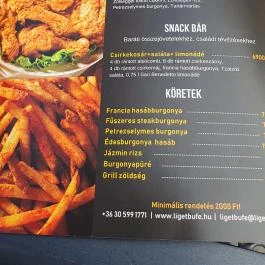 Liget büfé, Dunaharaszti - Egyéb