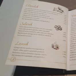 Liliomfi Étterem Szolnok - Étlap/itallap