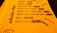 Liter Bar Budapest - Étlap/itallap