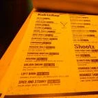 Liter Bar Budapest - Étlap/itallap