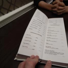 Lobby Café, Szeged - Étlap/itallap