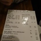 London Coffee Society Budapest - Étlap/itallap