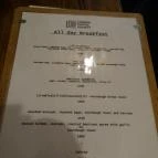 London Coffee Society Budapest - Étlap/itallap