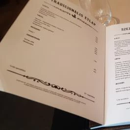 Macesz Bistro Budapest - Étlap/itallap