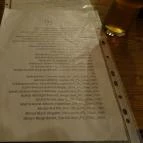 Macskakő Kávézó Budapest - Étlap/itallap