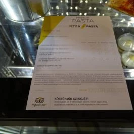 Made In Pasta Budapest - Étlap/itallap