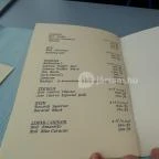 Tinto Resto Szentendre - Étlap/itallap