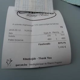 Tinto Resto Szentendre - Egyéb