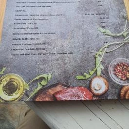 Major Csárda, Gyál - Étlap/itallap