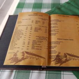 Majthényi Présház Balatonlelle - Étlap/itallap