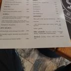 Mákos Guba Bistro Budapest - Étlap/itallap