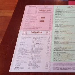 Mala Garden Étterem Siófok - Étlap/itallap