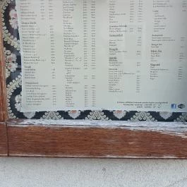 Maláta Bár Esztergom - Étlap/itallap