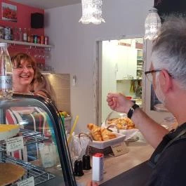 Málna Csoki- Tea- Kávéház, Budapest - Belső