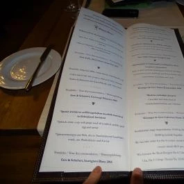 Mandula Étterem & Borbár Villány - Étlap/itallap