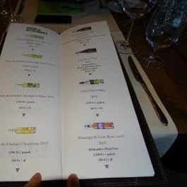 Mandula Étterem & Borbár Villány - Étlap/itallap