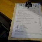 Mangalica Mennyország - Klauzál téri Vásárcsarnok Budapest - Étlap/itallap