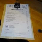 Mangalica Mennyország - Klauzál téri Vásárcsarnok Budapest - Étlap/itallap