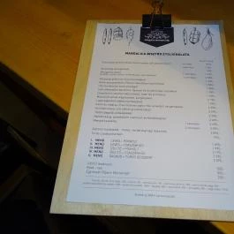 Mangalica Mennyország - Klauzál téri Vásárcsarnok, Budapest - Étlap/itallap