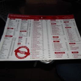 Marxim, Budapest - Étlap/itallap