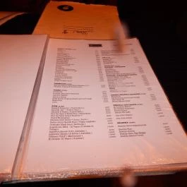 Maszek - Az utcabár, Debrecen - Étlap/itallap