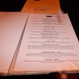 Maszek - Az utcabár, Debrecen - Étlap/itallap