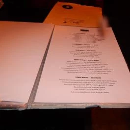 Maszek - Az utcabár, Debrecen - Étlap/itallap