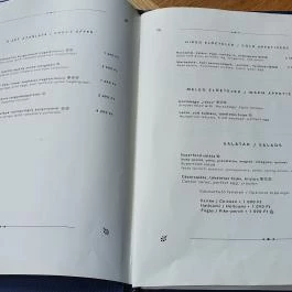 Mátka - Gozsdu Udvar, Budapest - Étlap/itallap