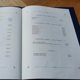 Mátka - Gozsdu Udvar, Budapest - Étlap/itallap