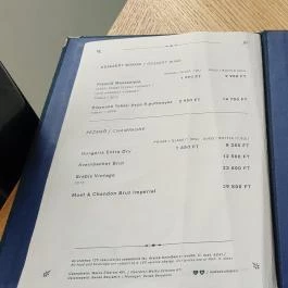 Mátka - Gozsdu Udvar, Budapest - Étlap/itallap