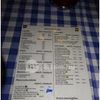 Matróz Dunaparti Kisvendéglő Győr - Étlap/itallap