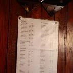 Matróz Söröző Keszthely - Étlap/itallap