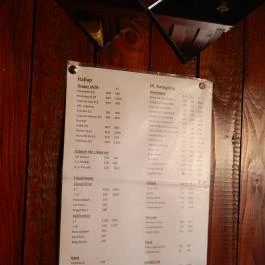 Matróz Söröző Keszthely - Étlap/itallap