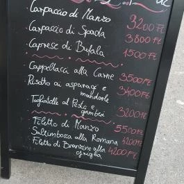 Meataly Trattoria & Grillbar, Budapest - Étlap/itallap