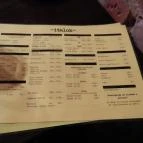 Black Dog Pub Mechwart Pince Budapest - Étlap/itallap