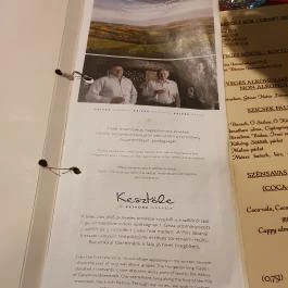 Mediterraneo Vendégfogadó Esztergom - Étlap/itallap