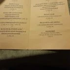 Mediterraneo Vendégfogadó Esztergom - Étlap/itallap