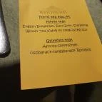 Mediterraneo Vendégfogadó Esztergom - Étlap/itallap