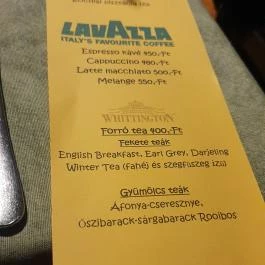 Mediterraneo Vendégfogadó Esztergom - Étlap/itallap