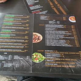 Memento Burgers & More, Tatabánya - Étlap/itallap