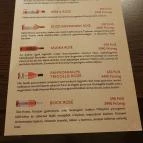 Menta Café & Lounge Székesfehérvár - Étlap/itallap