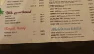 Menta Café & Lounge Székesfehérvár - Étlap/itallap