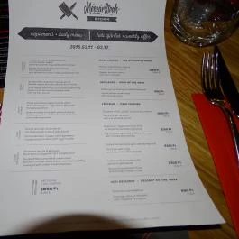 Mészár Steak Kitchen, Budapest - Étlap/itallap