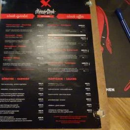 Mészár Steak Kitchen, Budapest - Étlap/itallap