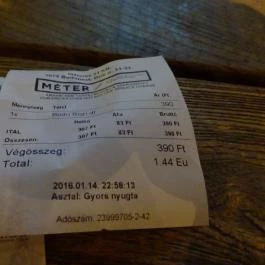 Méter Bár, Budapest - Egyéb