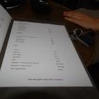 Mi A Kő Köveskál - Étlap/itallap