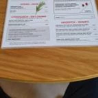 Mili Gasztronómia Budapest - Étlap/itallap